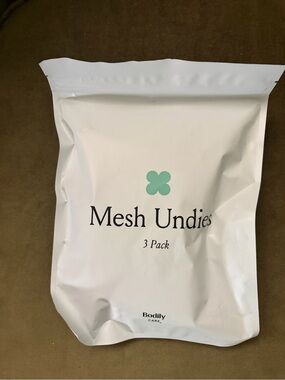Bodily Mesh Undies 3-Pack - unopened- postpartum C-section care